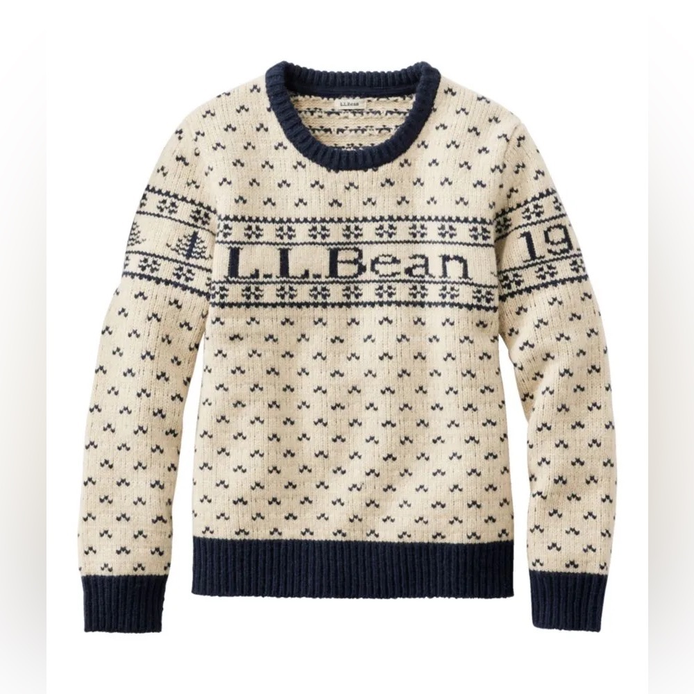 LL Bean Vintage Wool Sweater